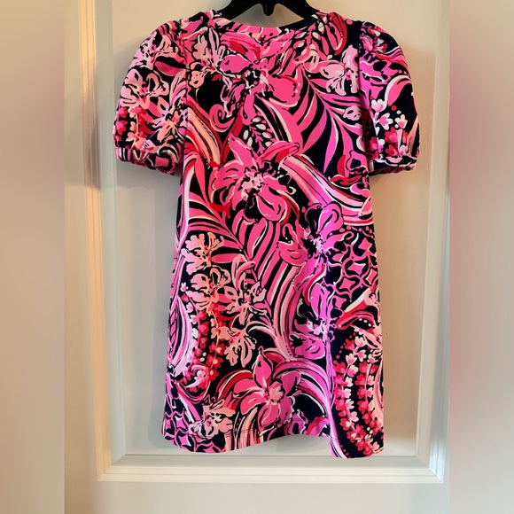 Little Girl Lilly Pulitzer Mini Rhett Dress - Picture 4 of 5